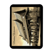 Madison, Wisconsin Magnet (Vertikal)