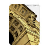 Madison, Wisconsin Magnet (Vertikal)