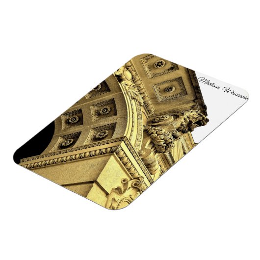 Madison, Wisconsin Magnet (Linke Seite)