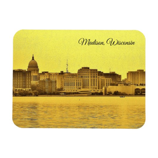 Madison, Wisconsin Magnet (Horizontal)