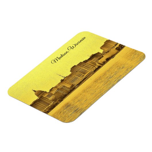 Madison, Wisconsin Magnet (Linke Seite)