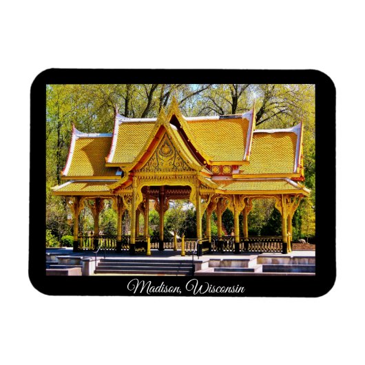 Madison, Wisconsin Magnet (Horizontal)