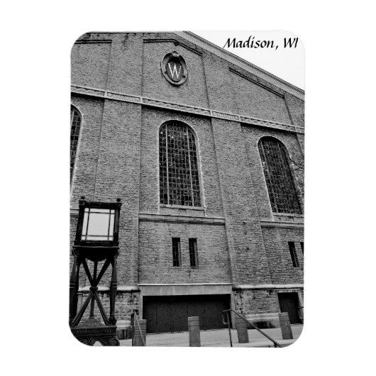 Madison, Wisconsin Magnet (Vertikal)