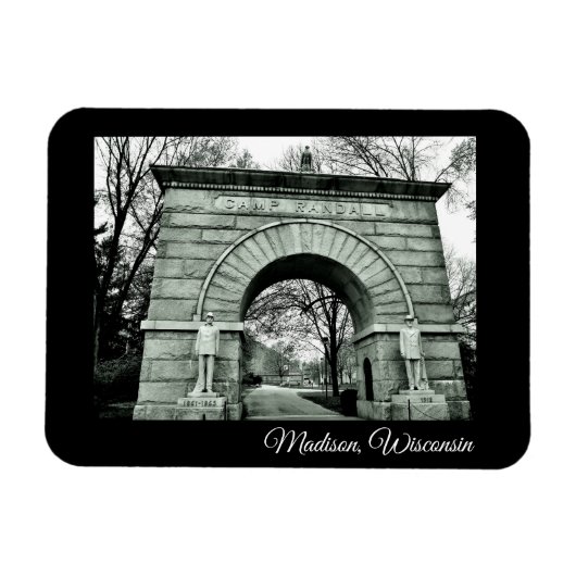 Madison, Wisconsin Magnet (Horizontal)