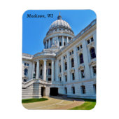 Madison, Wisconsin Magnet (Vertikal)