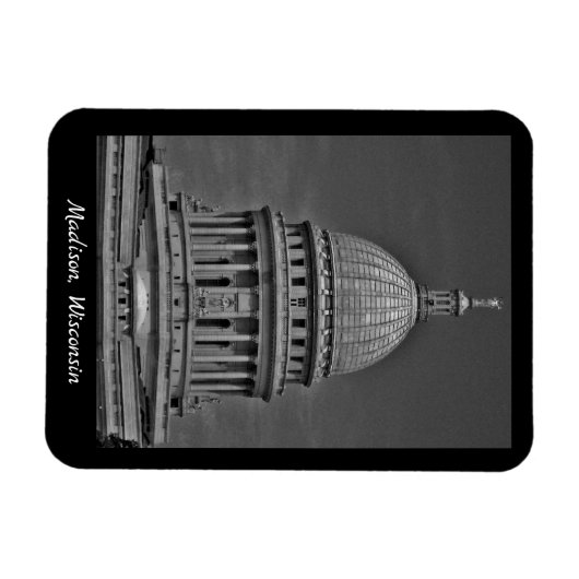 Madison, Wisconsin Magnet (Horizontal)