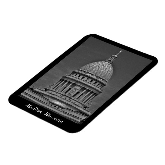 Madison, Wisconsin Magnet (Linke Seite)