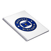 Madison Wisconsin Notizblock (Rechte Seite)