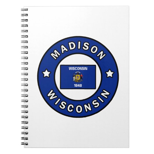 Madison Wisconsin Notizblock (Vorderseite)