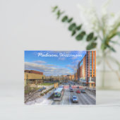 Madison Wisconsin Postcard Postkarte (Stehend Vorderseite)