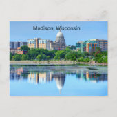 Madison, Wisconsin Postcard Postkarte (Vorderseite)