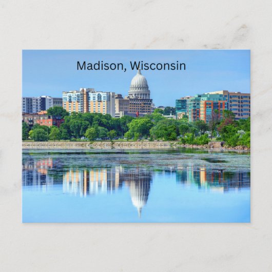 Madison, Wisconsin Postcard Postkarte (Vorderseite)