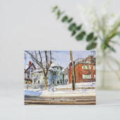 Madison, Wisconsin Postcard Postkarte (Stehend Vorderseite)