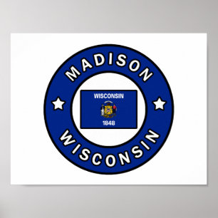 Madison Wisconsin Poster