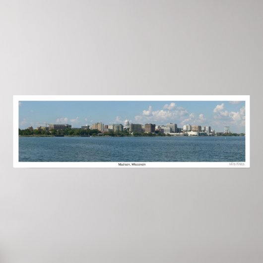 Madison Wisconsin Poster (Vorne)