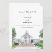 Madison Wisconsin Save the Date Karte (Vorne/Hinten)