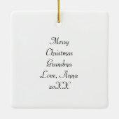 Madison, Wisconsin Skyline bei Sunset Keramikornament (Rückseite)