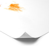 Madison Wisconsin Skyline Poster (Ecke)