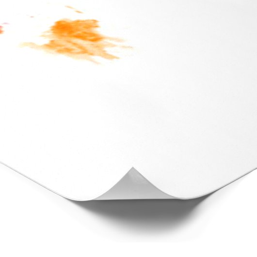 Madison Wisconsin Skyline Poster (Ecke)