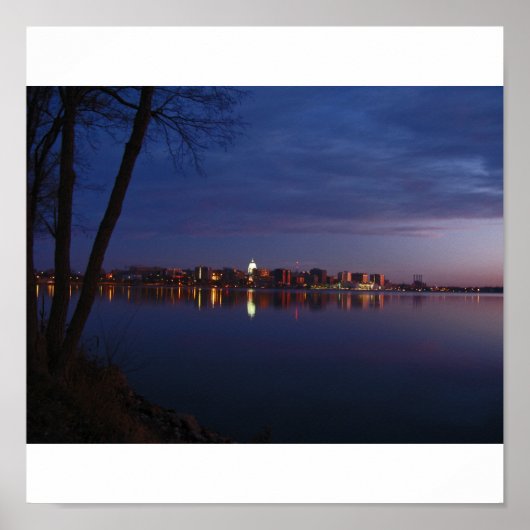 Madison, Wisconsin Skyline Poster (Vorne)