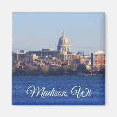 Madison, Wisconsin Souvenir Keepake Magnet (Vorne)