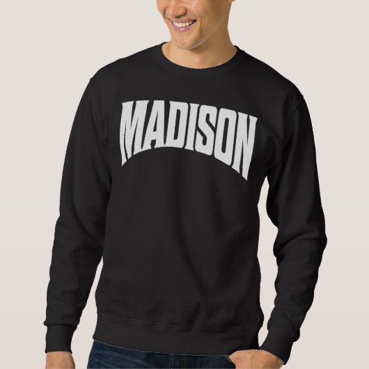 Madison Wisconsin Sweatshirt (Vorderseite)
