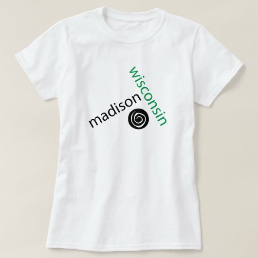 Madison Wisconsin T-Shirt (Design vorne)