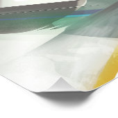 Madison Wisconsin USA Vintages Flugplakat Fotodruck (Ecke)