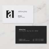 Madison XIIID Visitenkarte (Vorne/Hinten)