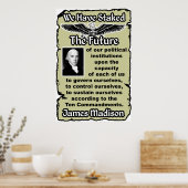 Madison: Zehn Gebote Poster (Küche)