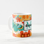 Madison's Garden Butterfly Floral Kaffeetasse (Vorderseite Links)