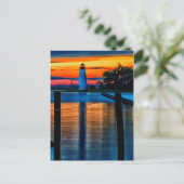 Madisonville Lighthouse Postcard Postkarte (Stehend Vorderseite)