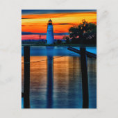 Madisonville Lighthouse Postcard Postkarte (Vorderseite)