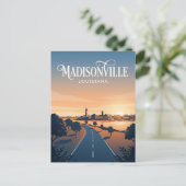 Madisonville USA Postkarte (Stehend Vorderseite)