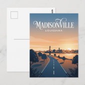 Madisonville USA Postkarte (Vorne/Hinten)