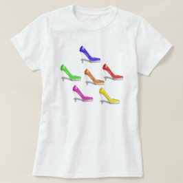 MÄDLICH HOHE HEEL SCHUHE IN VIELEN FARBEN T-Shirt