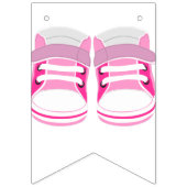 MÄDLICH PINK "Welcome Baby" BABY DUSCHE Wimpelkette (Erste Fahne)