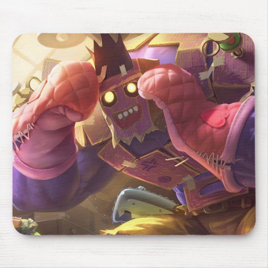 Madman Gaming Mousepad | Power Lifter Theme Art (Vorne)