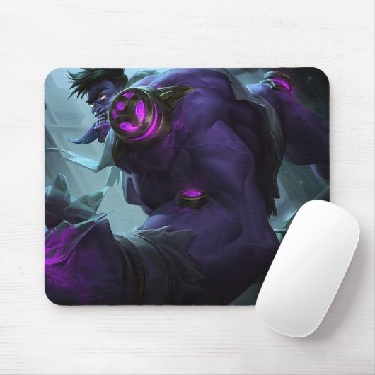 Madman Gaming Mousepad | Power Lifter Theme Art (Mit Mouse)