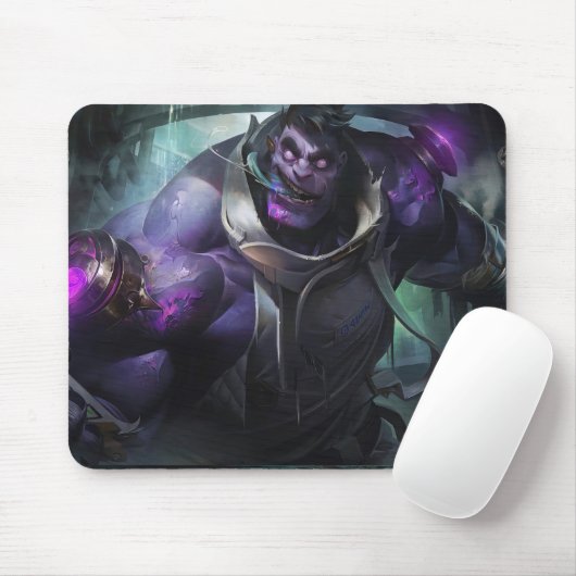 Madman Gaming Mousepad | Power Lifter Theme Art (Mit Mouse)