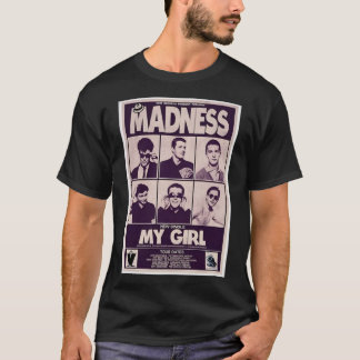 Madness 1979 Früheres Konzert Klassischer T - Shir T-Shirt