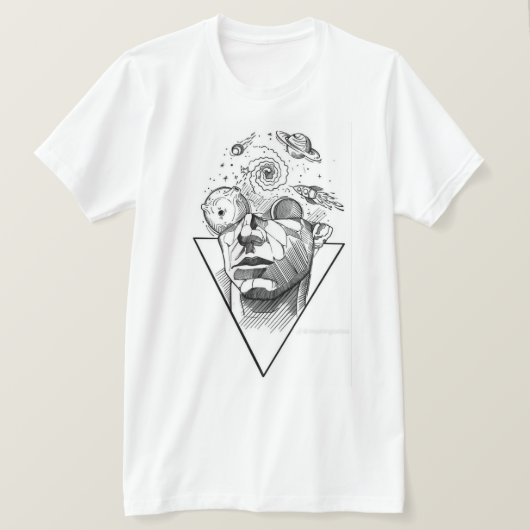 Madness Skull T - Shirt - Dunkle Gothic Streetwear (Design vorne)