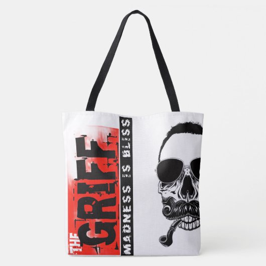 Madness Tote Bag Tasche (Rückseite)