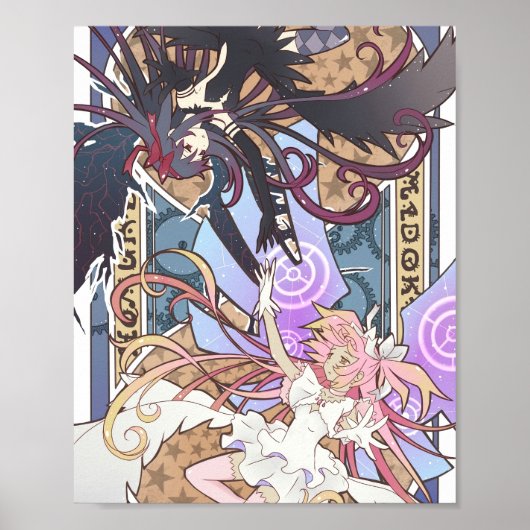 Madoka und Homura Poster (Vorne)