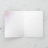 Madona mit Rose Feiertagskarte (Innenseite)