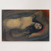 Madonna 1894-1895 – Edvard Munch Expressionistisch Puzzle (Horizontal)