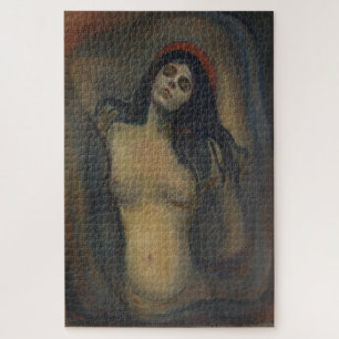 Madonna (1894) von Edvard Munch – Klassische Feine Puzzle