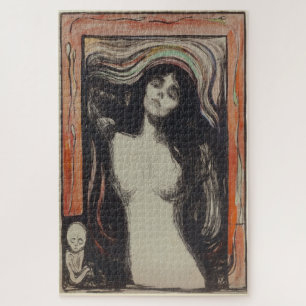 Madonna (1895) – Edvard Munch Expressionistische K Puzzle