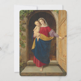Madonna and Child Artwork Christmas Card Feiertagskarte