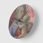 Madonna and Child, c.1430 (tempera on panel) Runde Wanduhr (Winkel)